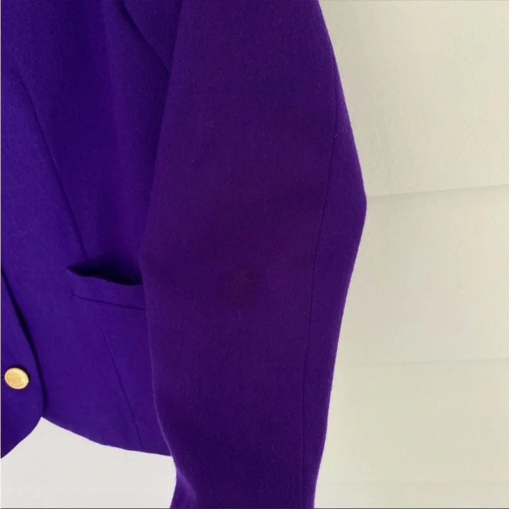 90s Wool Purple Jacket 10